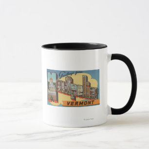 Montpelier Vermont - stora brevplatser Mugg