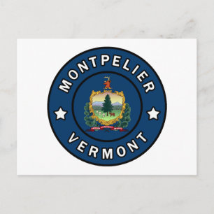 Montpelier Vermont Vykort
