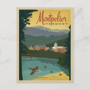 Montpelier, VT Vykort