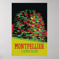 Montpellier Arkitecture illustration Frankrike