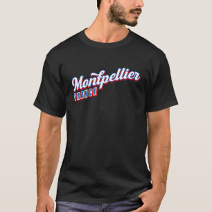 Montpellier Frankrike T Shirt