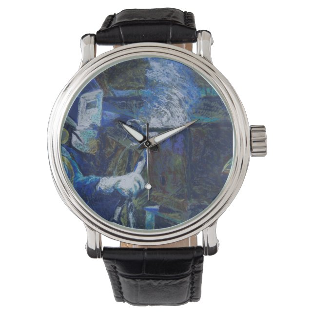 Montre bracelet "Man på jobbet" Armbandsur (Framsida)