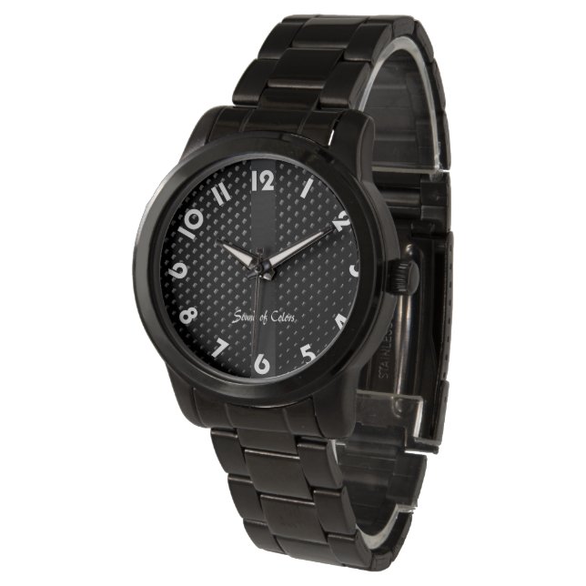 Montre bracelet "Noire Élégance" Armbandsur (Vinklad)