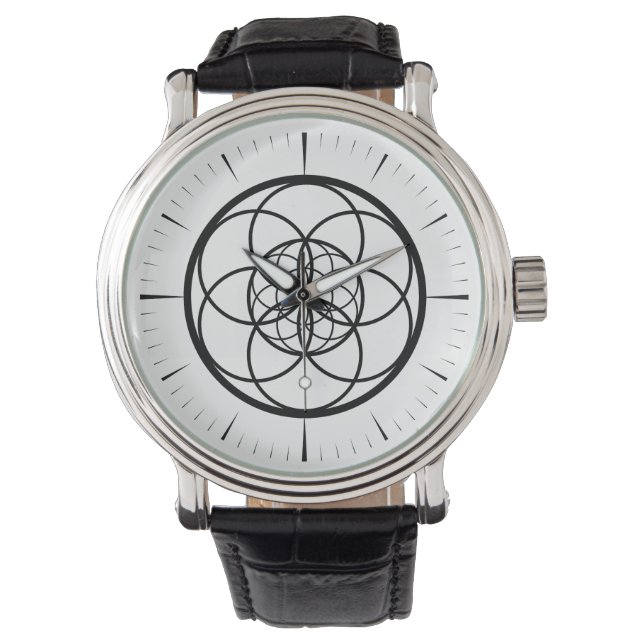 montre fleur de vie armbandsur (Framsida)