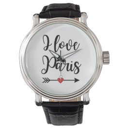 Montre I love Paris Armbandsur