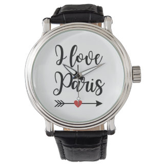 Montre I love Paris Armbandsur