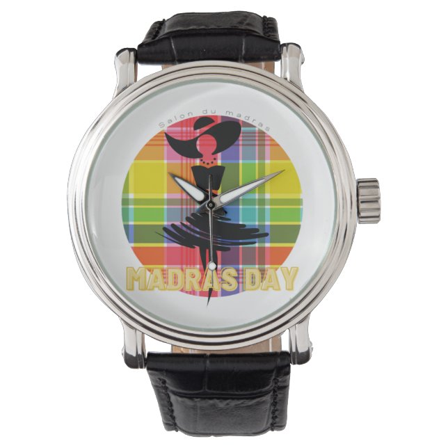 Montre Madras day  Armbandsur (Framsida)