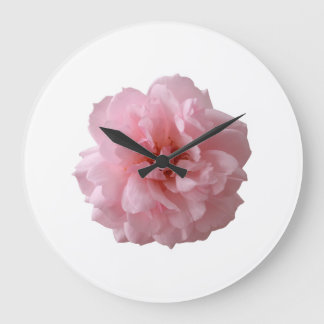 Montre Murale Fleur Rose – Élégance Florale au Cœu Stor Klocka