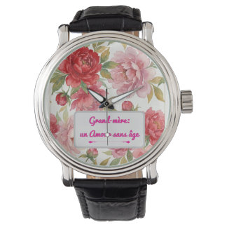 montre Pivoines Armbandsur
