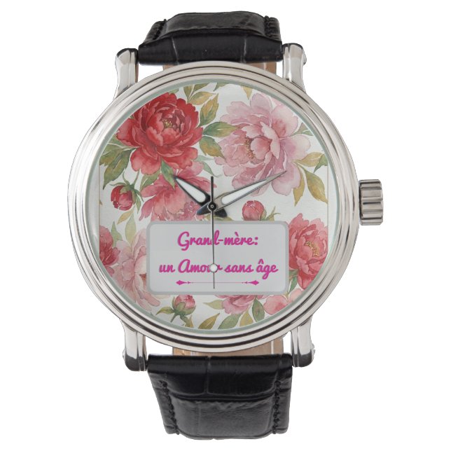 montre Pivoines Armbandsur (Framsida)
