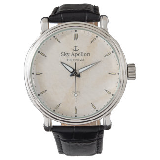 Montre Sky Apollon The vintage (Platinium ver.) Armbandsur