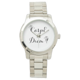 Montre unisexe argent Carpe Diem Armbandsur