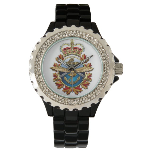 MONTRE WATCHE FORCES ARMÉS CANADA ARMBANDSUR (Framsida)