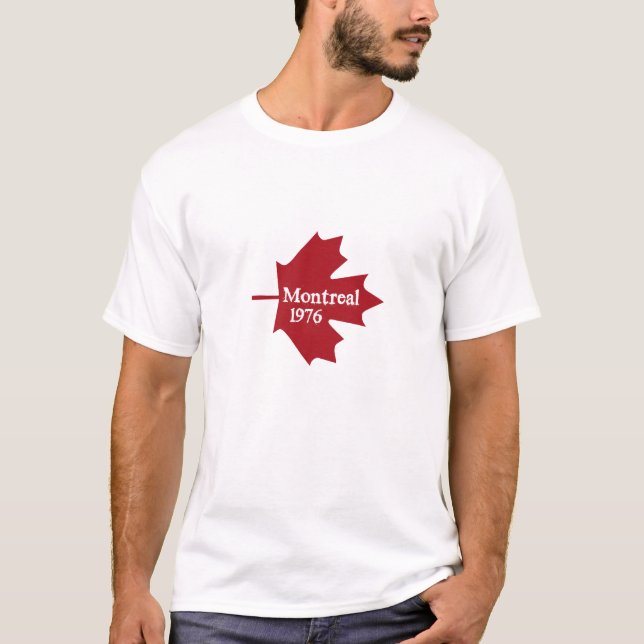 Montreal 1976 tee shirt (Framsida)