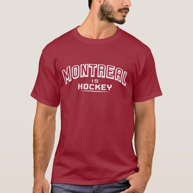 Montreal är hockeyT-tröja Tröja (Framsida)