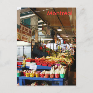 Montreal Atwater-marknadskort Vykort