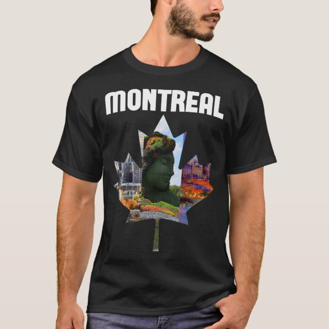 montreal canada t shirt (Framsida)