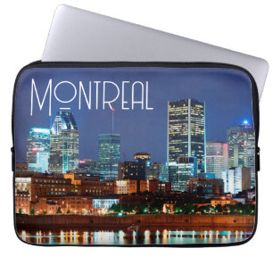 Montreal Cityscape Laptop sleeve