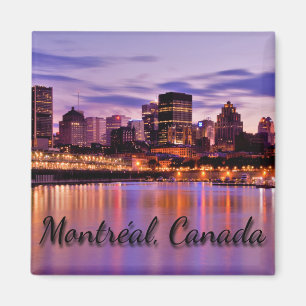 Montreal Cityscape Magnet