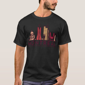Montreal Cityscape T Shirt