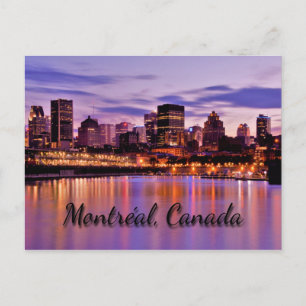 Montreal Cityscape Vykort