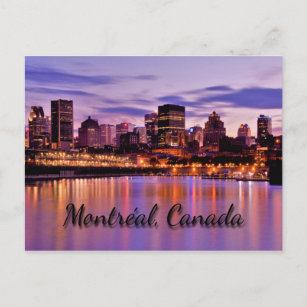 Montreal Cityscape Vykort