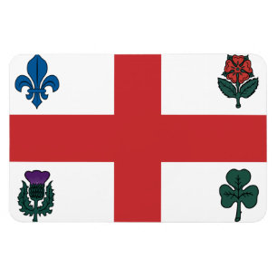 MONTREAL flagga Magnet