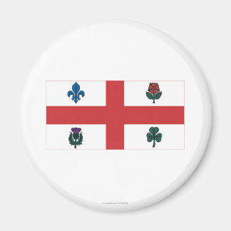 Montreal Flagga Magnet
