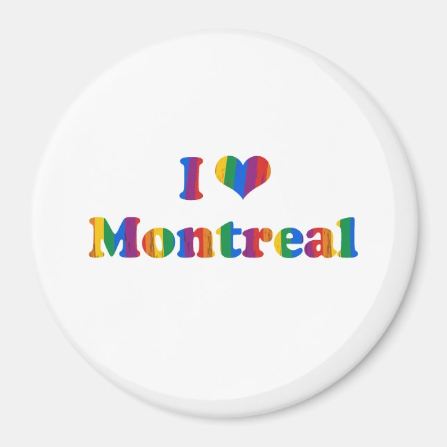MONTREAL GAY PRIDE MAGNET (Framsidan)