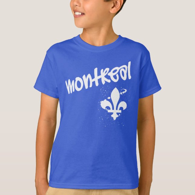 Montreal Graffiti T Shirt (Framsida)