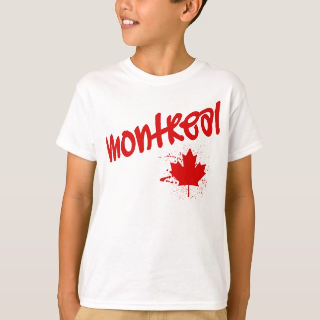 Montreal Graffiti T-shirt (Framsida)
