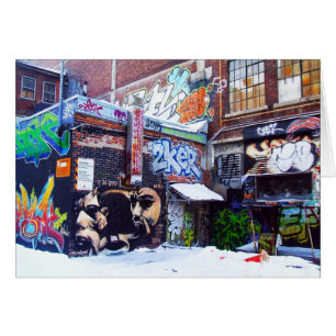 MONTREAL GRAFITTIKORT #1 HÄLSNINGSKORT