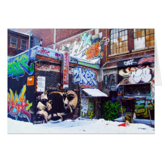 MONTREAL GRAFITTIKORT #1 HÄLSNINGSKORT