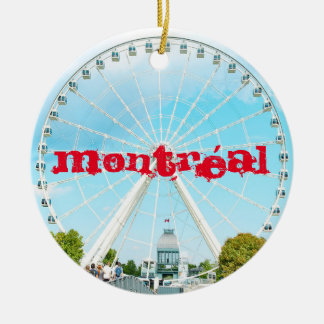 Montréal Grande Roue Ceramic Ornament