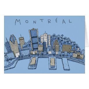 Montreal Hälsningskort