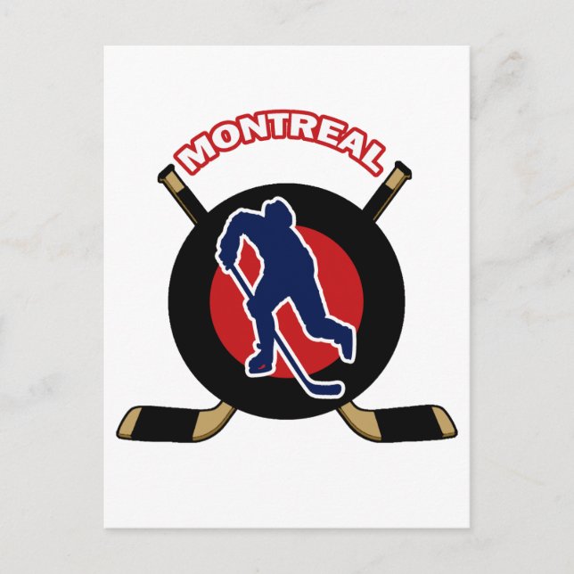 MONTREAL HOCKEY VYKORT (Framsida)