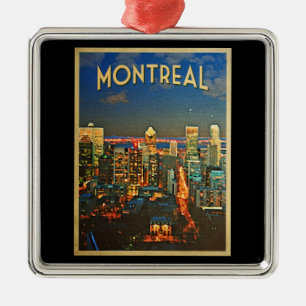 Montreal horisont julgransprydnad metall