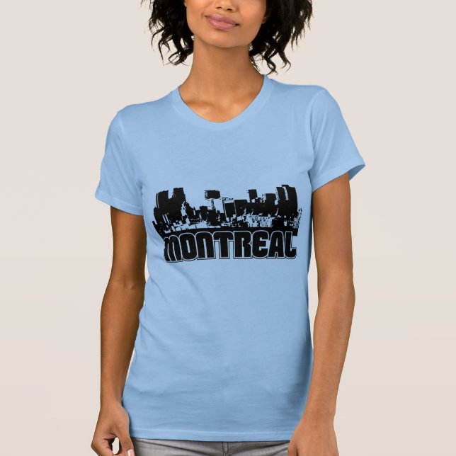 Montreal horisont t shirt (Framsida)