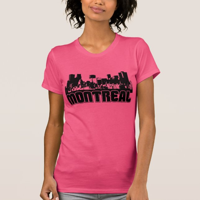 Montreal horisont t-shirt (Framsida)