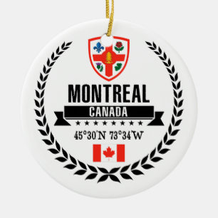 Montreal Julgransprydnad Keramik