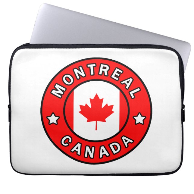 Montreal Kanada Laptop Sleeve (Framsidan)