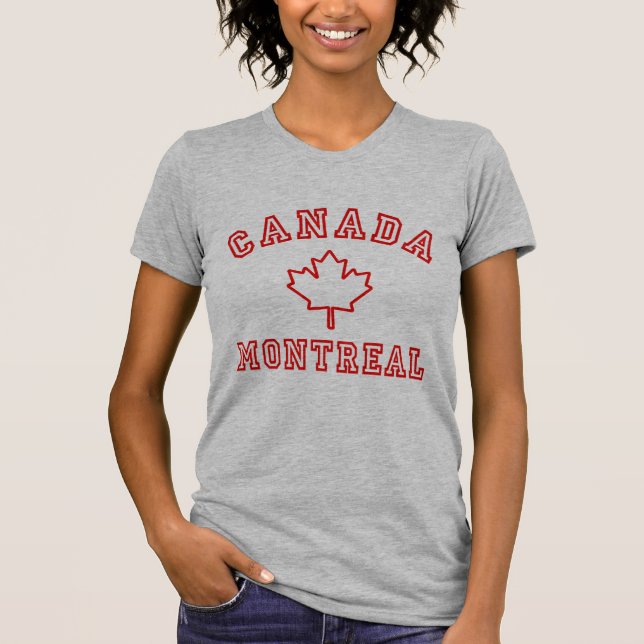 Montreal Kanada Tee (Framsida)