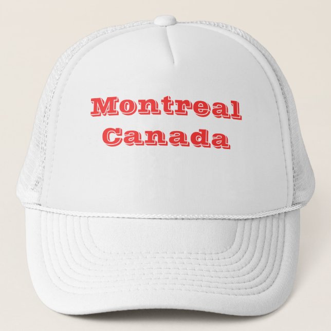 Montreal Kanada Truckerkeps (Framsida)