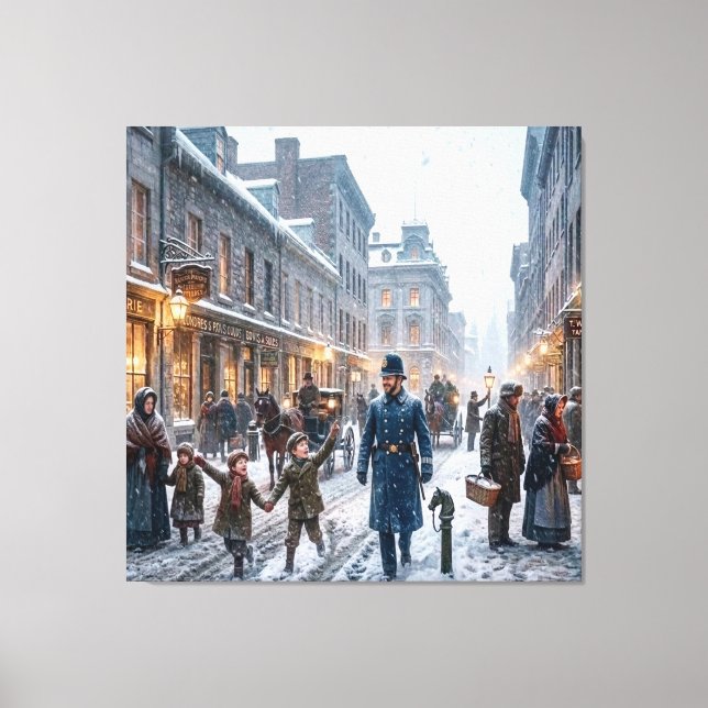 Montreal, Kanada Vinter 1851 Tryck (Framsida)