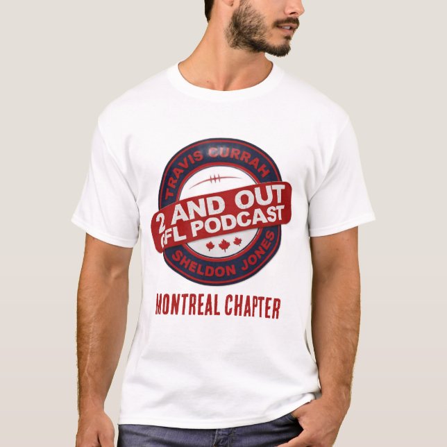 Montreal Kapitel T Shirt (Framsida)