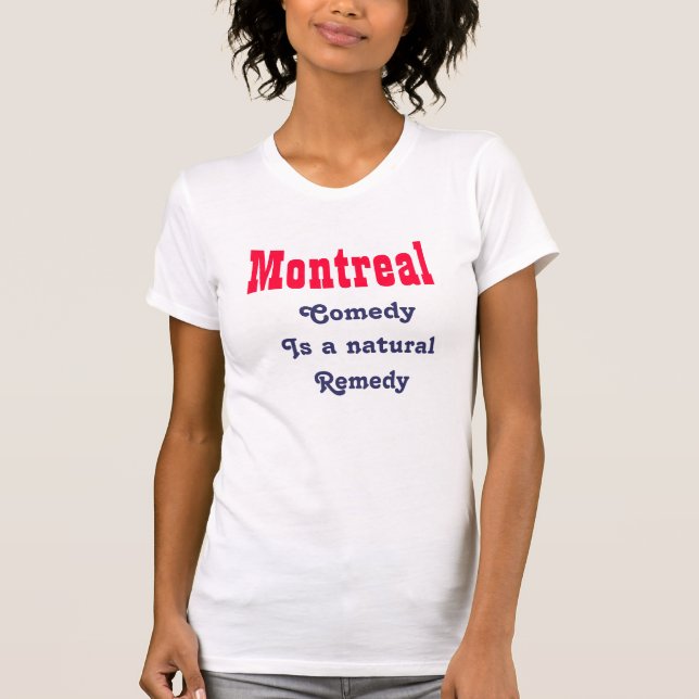 Montreal komedi tröja (Framsida)