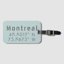 Montreal Latitude Longitud