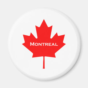 Montreal lönnlöv magnet