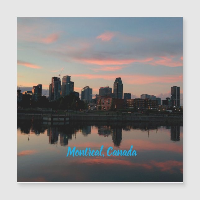 Montreal Magnetkort (Framsida)