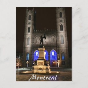 Montreal Notre-Dame Basilica Vykort